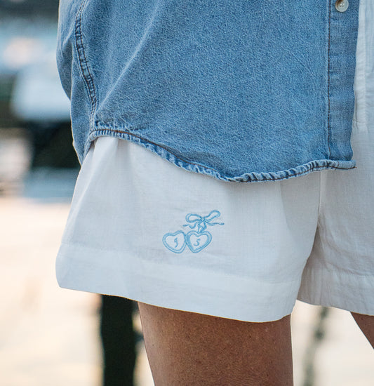 Boxer Shorts (Off White) *Customizable*