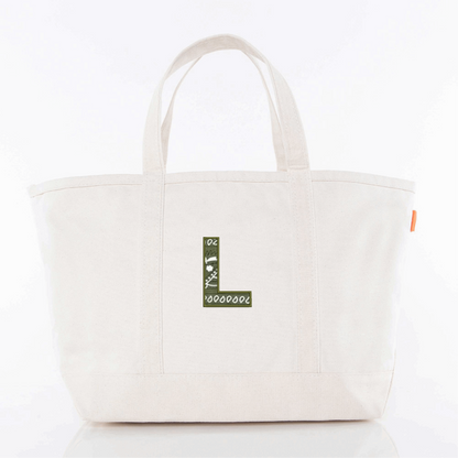 Large Bandana Appliqué Tote