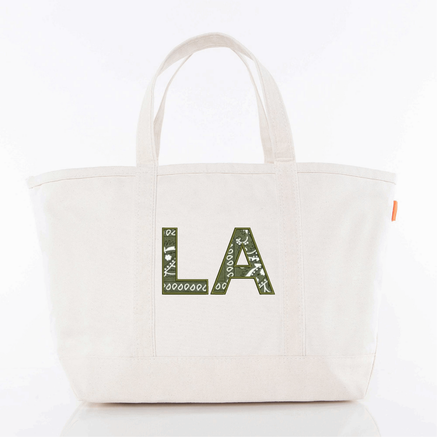 Large Bandana Appliqué Tote