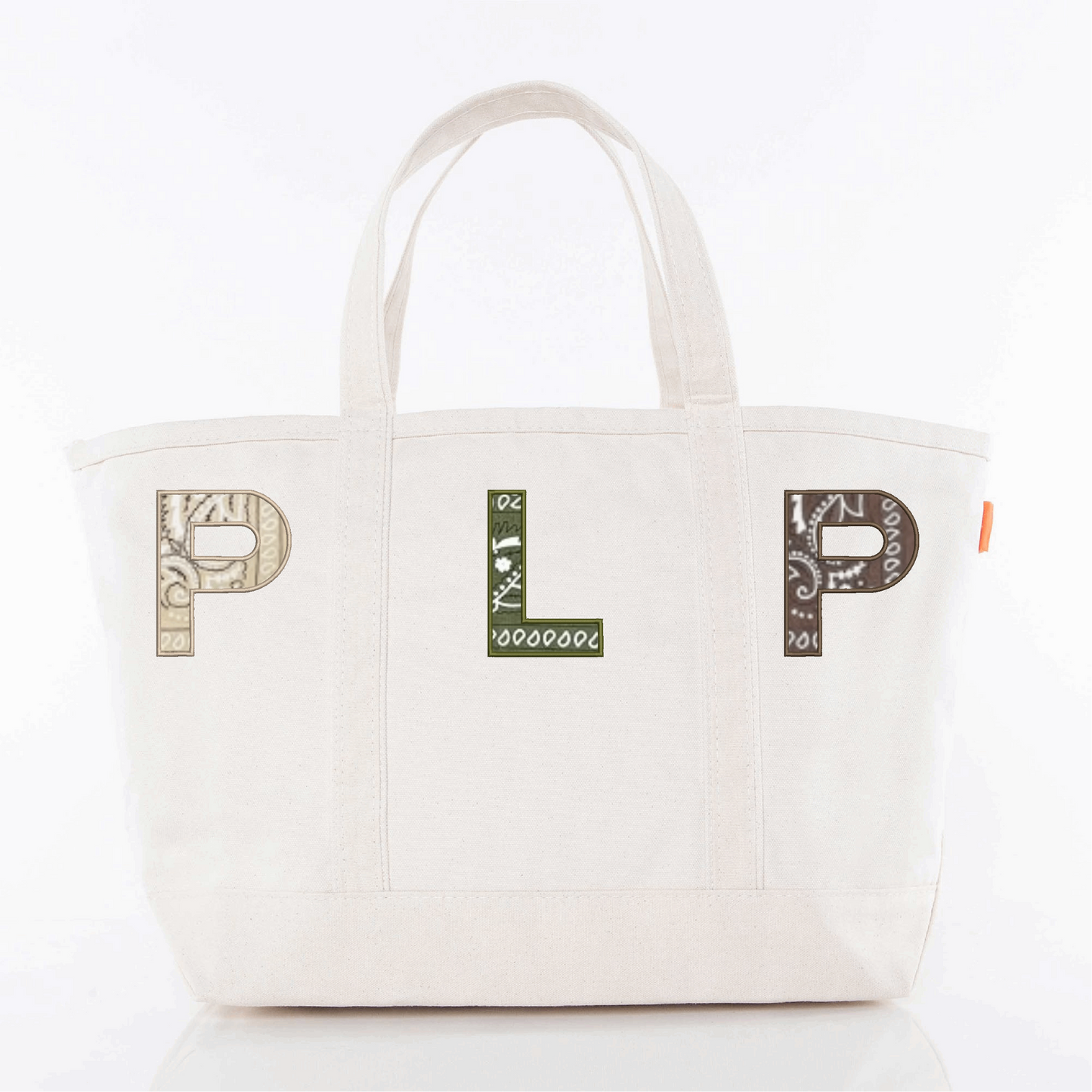 Large Bandana Appliqué Tote