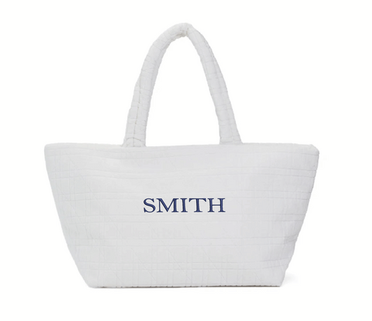 Terry Caning Tote *Text Only*