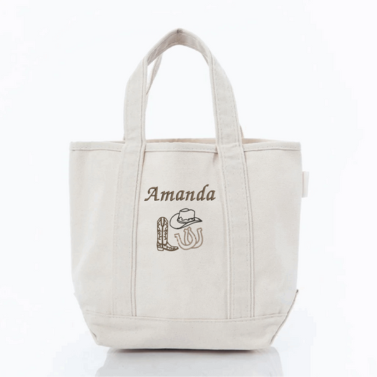 Mini Personality Tote Cluster Design *Customizable*