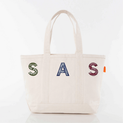 Medium Bandana Appliqué Tote
