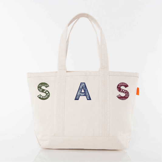 Medium Bandana Appliqué Tote