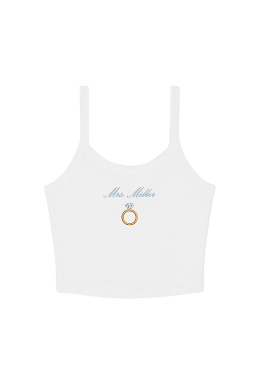 Personality Spaghetti Strap Tank Top *Customizable*