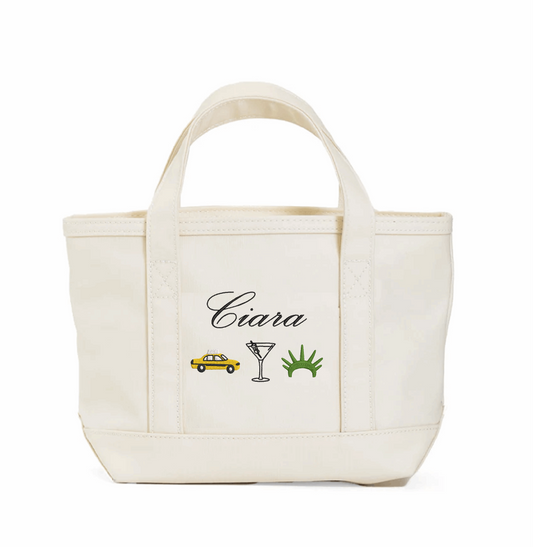 TRVL Mini Personality Trio Tote *Customizable*